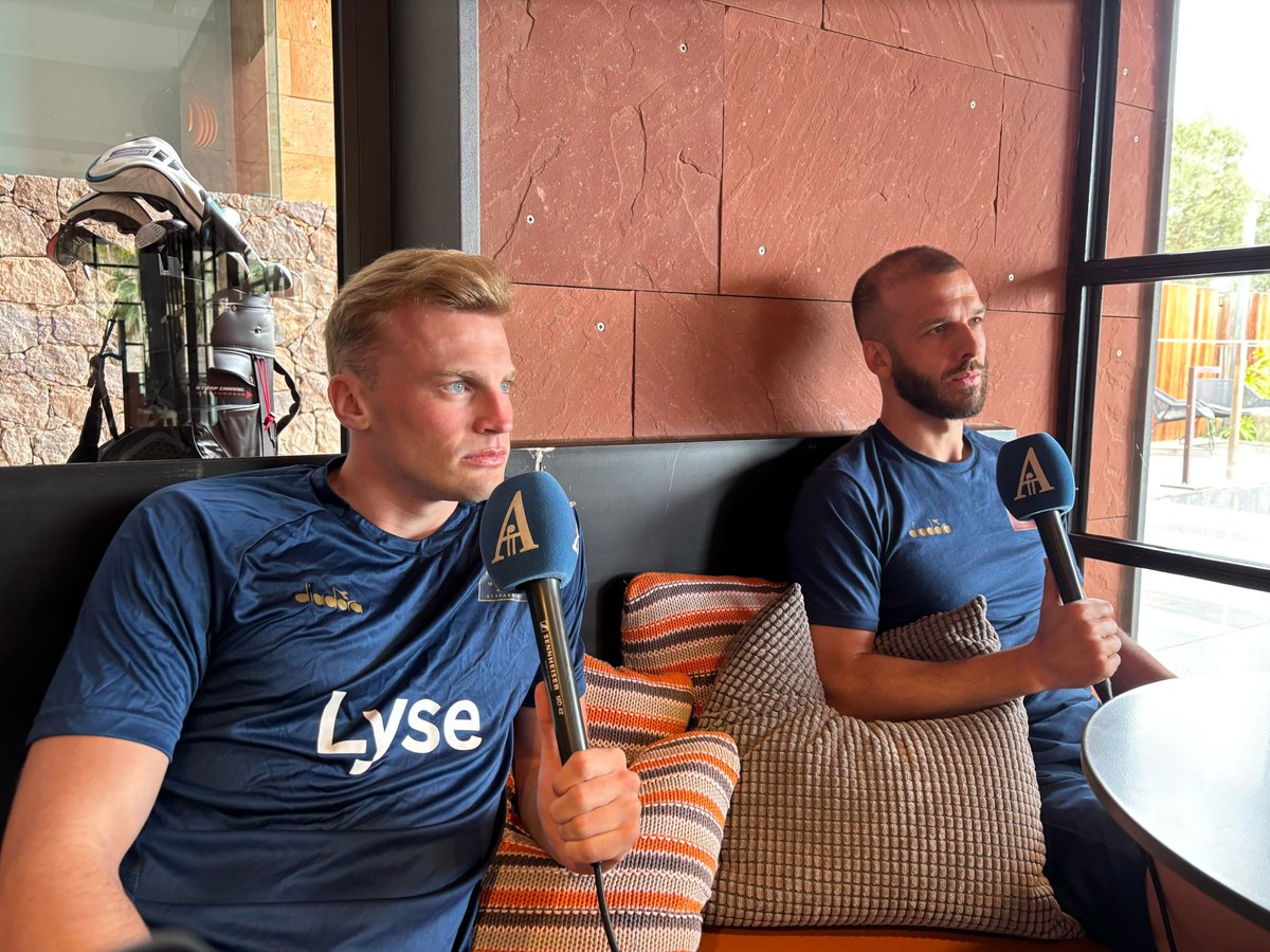 Ny podkast på luften fra palmene. Sondre Langås og Zlatko Tripic - proppfulle av energi og meldinger - på gjestelisten. Innom mye rart. Inkludert en liten Carola-forvirring på Viking-hotellet. Kan høres her👇
aftenbladet.no/sport/i/lwLndG…