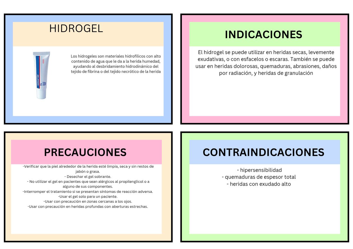 utc_mxli's tweet photo. En cuanto a geles que nos ayudan al desbridamiento  y humedad en herida contamos con un hidrogel el cual nos ayuda a heridas con contenido bajo de exudado https://t.co/F2wyCpBO6X