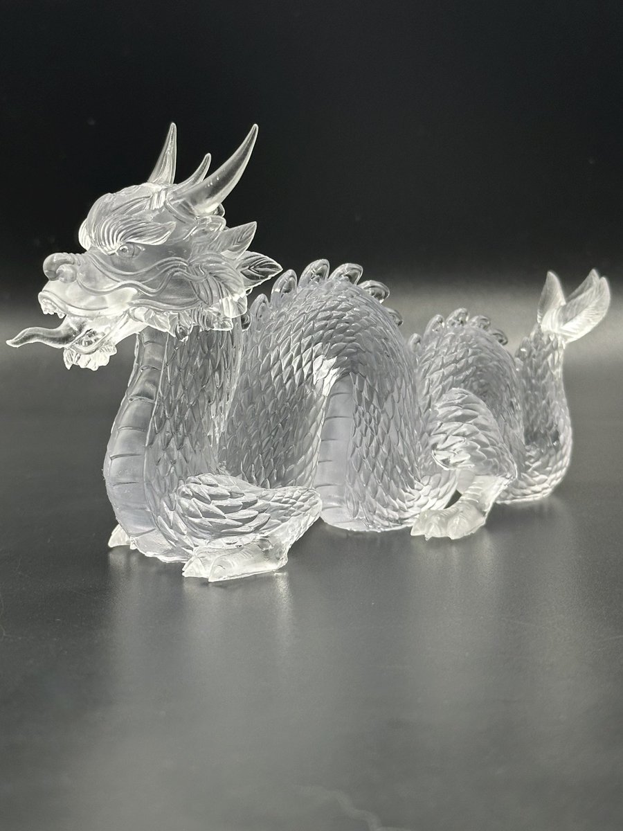 One year ago (#YearOfTheDragon ) I #3dprinted this on the <a href="/Elegoo_Official/">ELEGOO</a> Saturn 3 Ultra 
#hotmakes #3DPrinting #3dprint