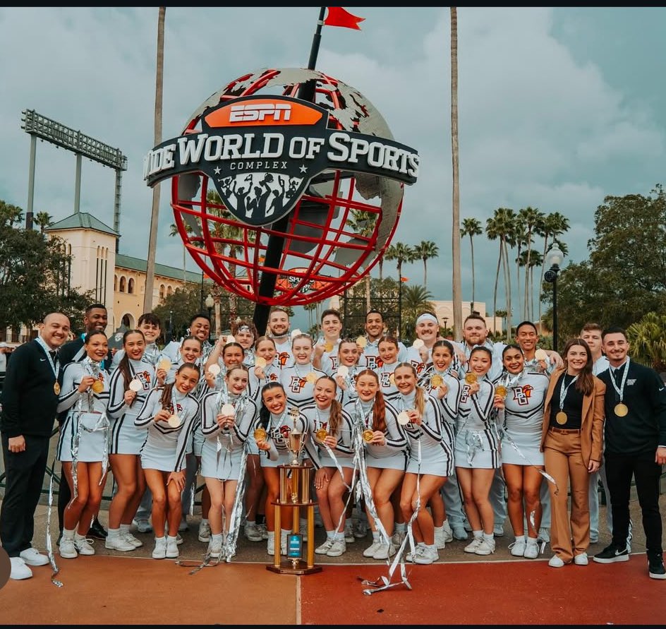 BGSU Athletics (@bgsu_athletics) on Twitter photo National Champs ๐
Congratulations to our own <a href="/BGSU_Cheer/">BGSU Cheerleading</a> on winning a National Championship in the Small Coed Division IA group!!!
๐๐๐๐๐ National Champs ๐
Congratulations to our own <a href="/BGSU_Cheer/">BGSU Cheerleading</a> on winning a National Championship in the Small Coed Division IA group!!!
๐๐๐๐๐