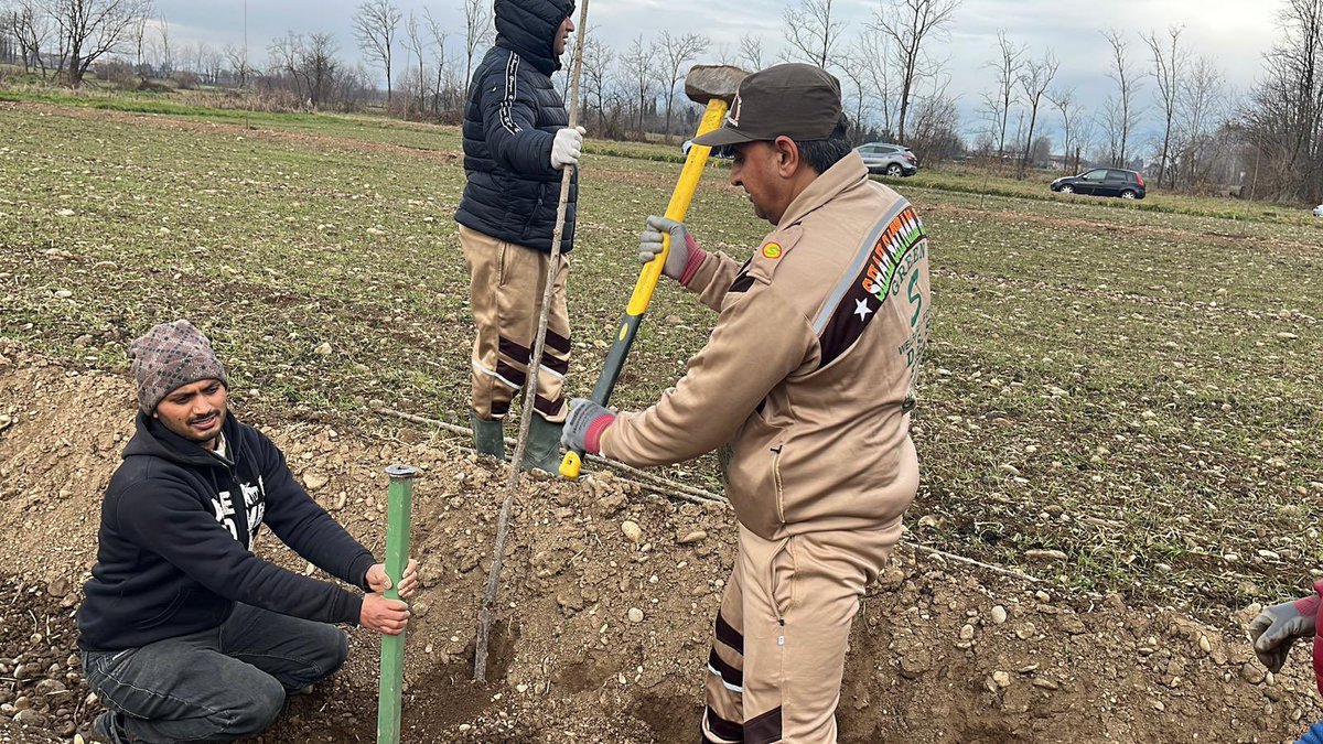 gratefulsoul09's tweet photo. Today, under the guidance and blessings of Revered Saint Dr. Gurmeet Ram Rahim Singh Ji Insan, volunteers of Dera Sacha Sauda organized a tree plantation drive in Italy. Demonstrate the commitment to environmental conservation. #TreePlantationByDSS
Saint Dr MSG Insan https://t.co/FTDykCBIuj