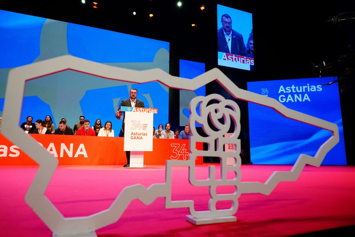 FSA_PSOE's tweet photo. ¡Buenos días!

📸 Todas las fotografías del #34CongresoFSA, en nuestro Flickr: https://t.co/depht2iclj

#AsturiasGANA 💙💛 https://t.co/BrS3jKuYsS