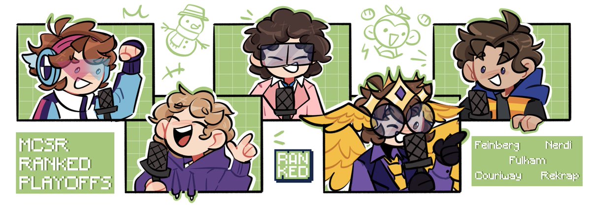 I LOVE MCSR AAAAHH
#feinbergfanart #nerdifanart #fulhamfanart #couriwayfanart #rekrapfanart