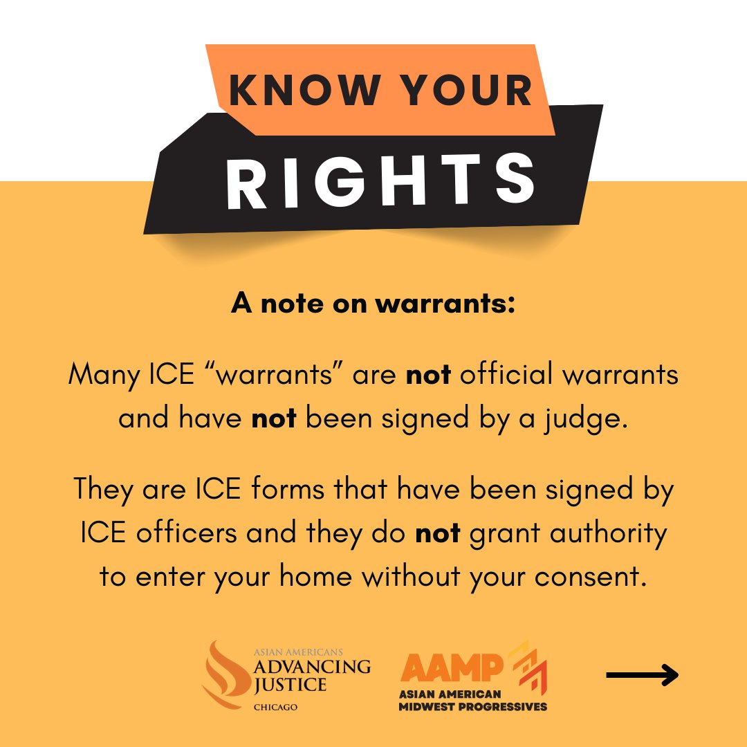 We expect heightened immigration enforcement activity throughout the next four years, possibly beginning this week. While it is impossible to know whether these plans will materialize, we urge community members to be alert, prepare, and know their rights.