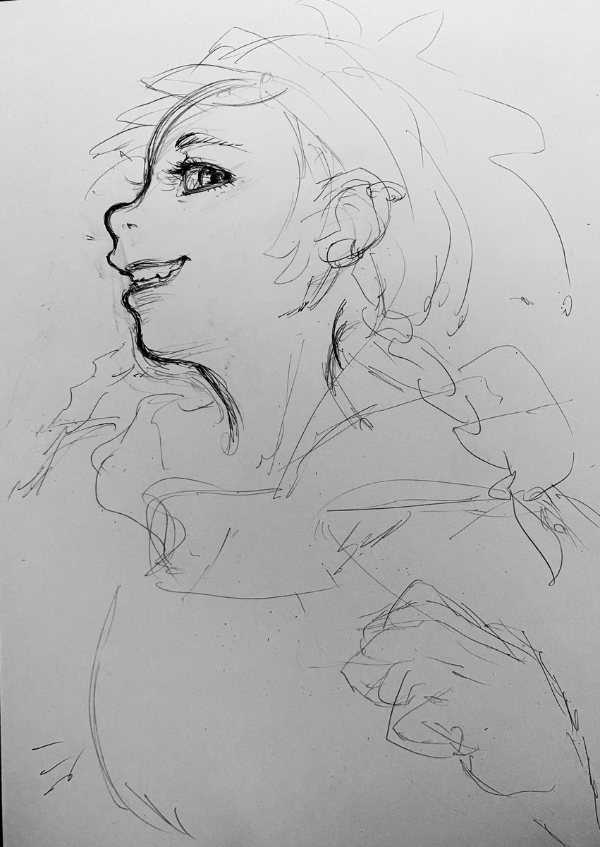 少し描きました。

慌てて描いて中途半端です😅

#イラスト #illustration #rkgk 