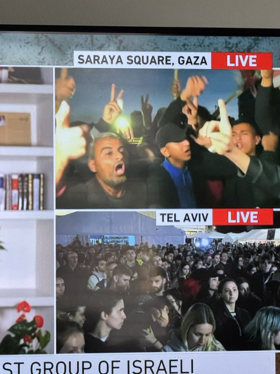 🇵🇸 = 😁

🇮🇱 = 😞