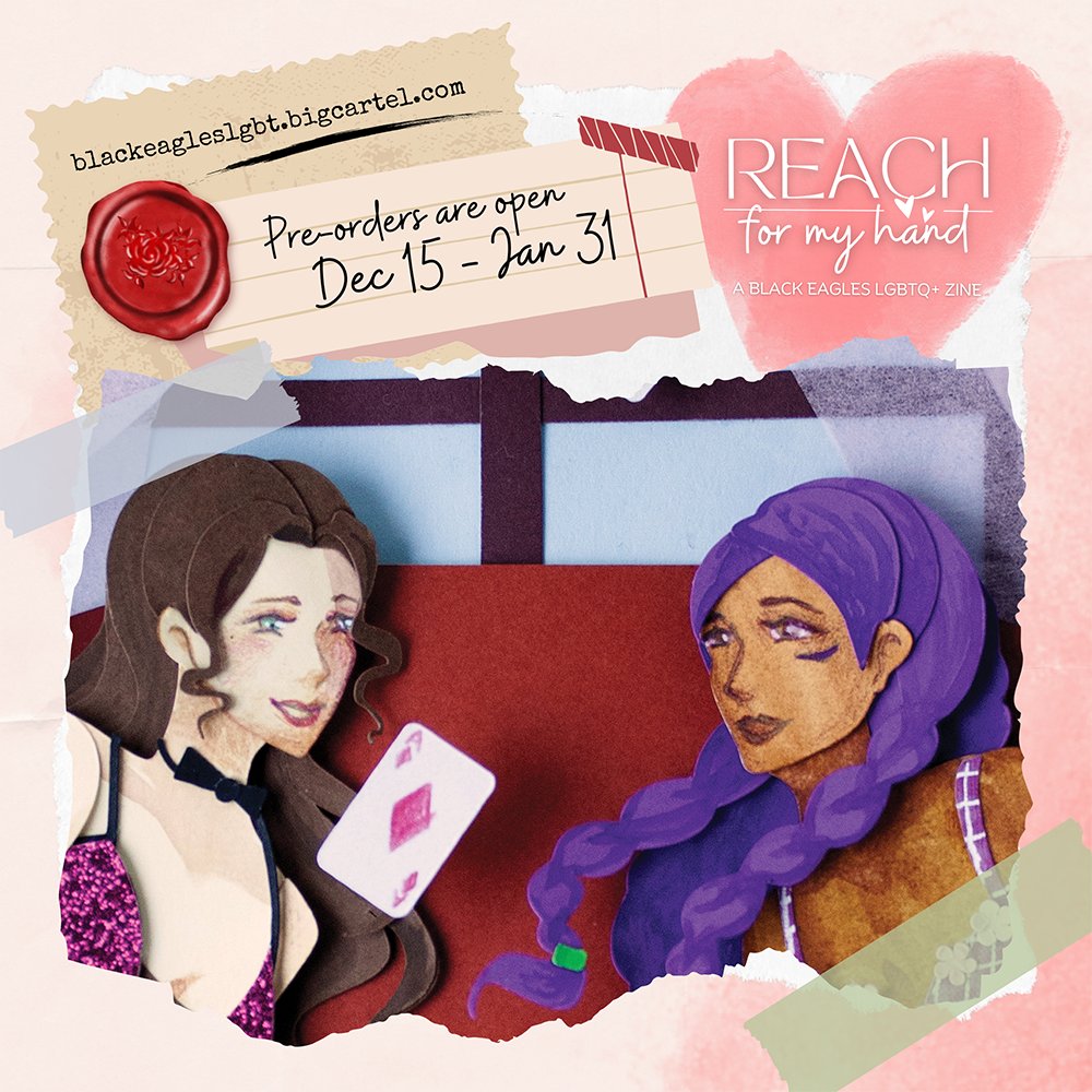 feiyu @ zines (10/17) (@_feiyu) on Twitter photo Sharing a preview of my chappell roan inspired doropetra piece for <a href="/BlackEaglesLGBT/">Reach For My Hand: A Black Eagles LGBTQ+ Zine</a> ! Preorders are open unil January 31st at blackeagleslgbt.bigcartel.com! 🌈🌈 Sharing a preview of my chappell roan inspired doropetra piece for <a href="/BlackEaglesLGBT/">Reach For My Hand: A Black Eagles LGBTQ+ Zine</a> ! Preorders are open unil January 31st at blackeagleslgbt.bigcartel.com! 🌈🌈