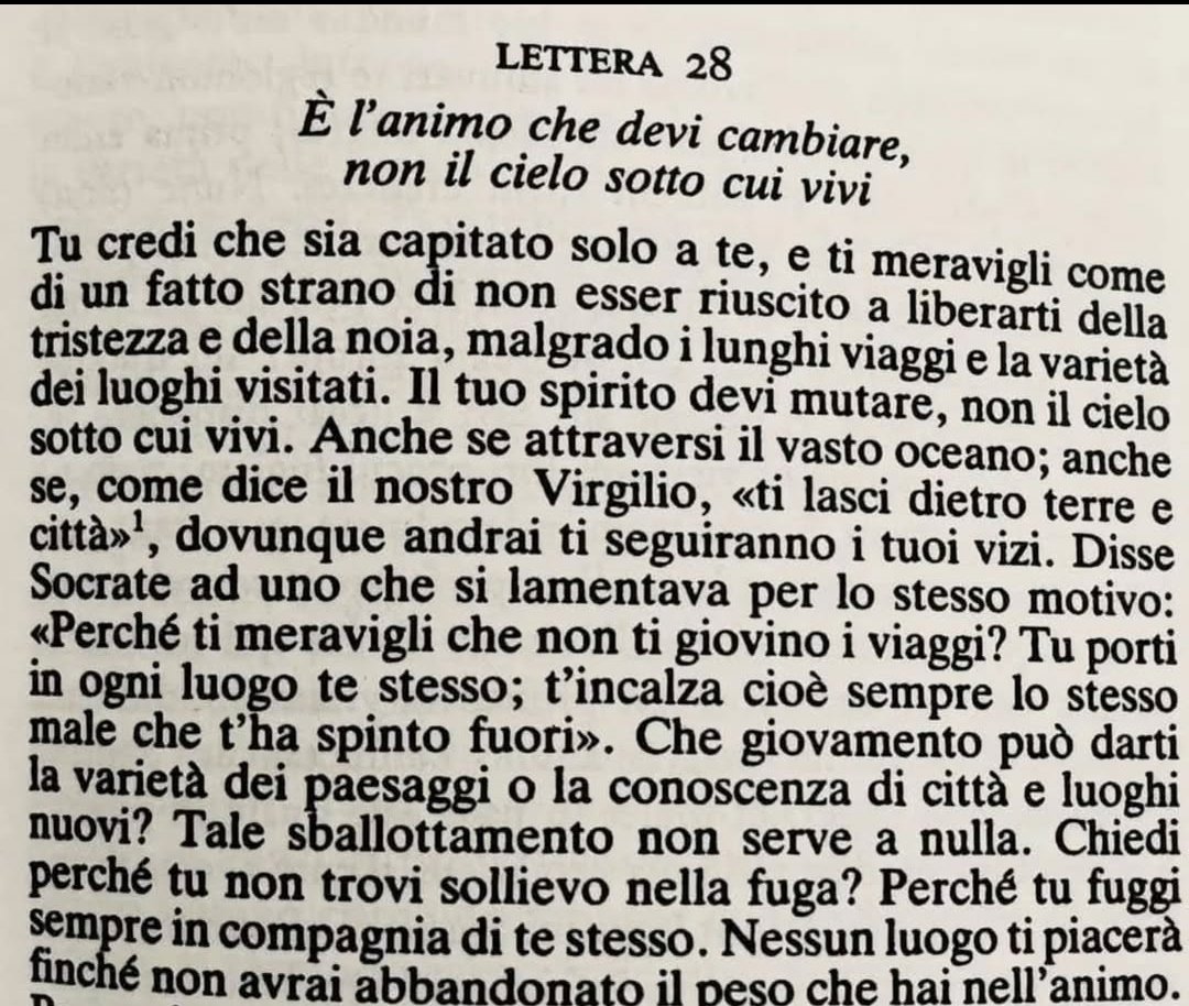 Iosonolagomma's tweet image. Lettere a Lucilio.
Seneca.