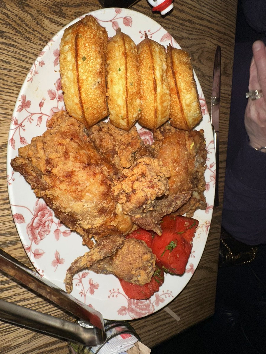 Ate breakfast the YardBird restaurant in the Venetian hotel. Their menu was incredible, and this gluten-free waffles and chicken was phenomenal. Some of the best chicken I’ve ever had.  The deviled eggs were awesome as well.  Check it out <a href="/SMITEGame/">SMITE 2</a> if you love great food!