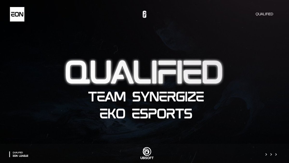 EON League R6 (@eon_league) on Twitter photo Congratulations to #TeamSynergize & <a href="/EKOEsports_/">EKO Esports</a> They are the 4th & 5th team to qualify for EON League Season 3๐๐ Congratulations to #TeamSynergize & <a href="/EKOEsports_/">EKO Esports</a> They are the 4th & 5th team to qualify for EON League Season 3๐๐
