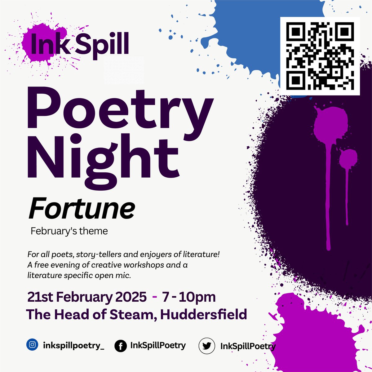 Ink Spill - a poetry collective tweet media