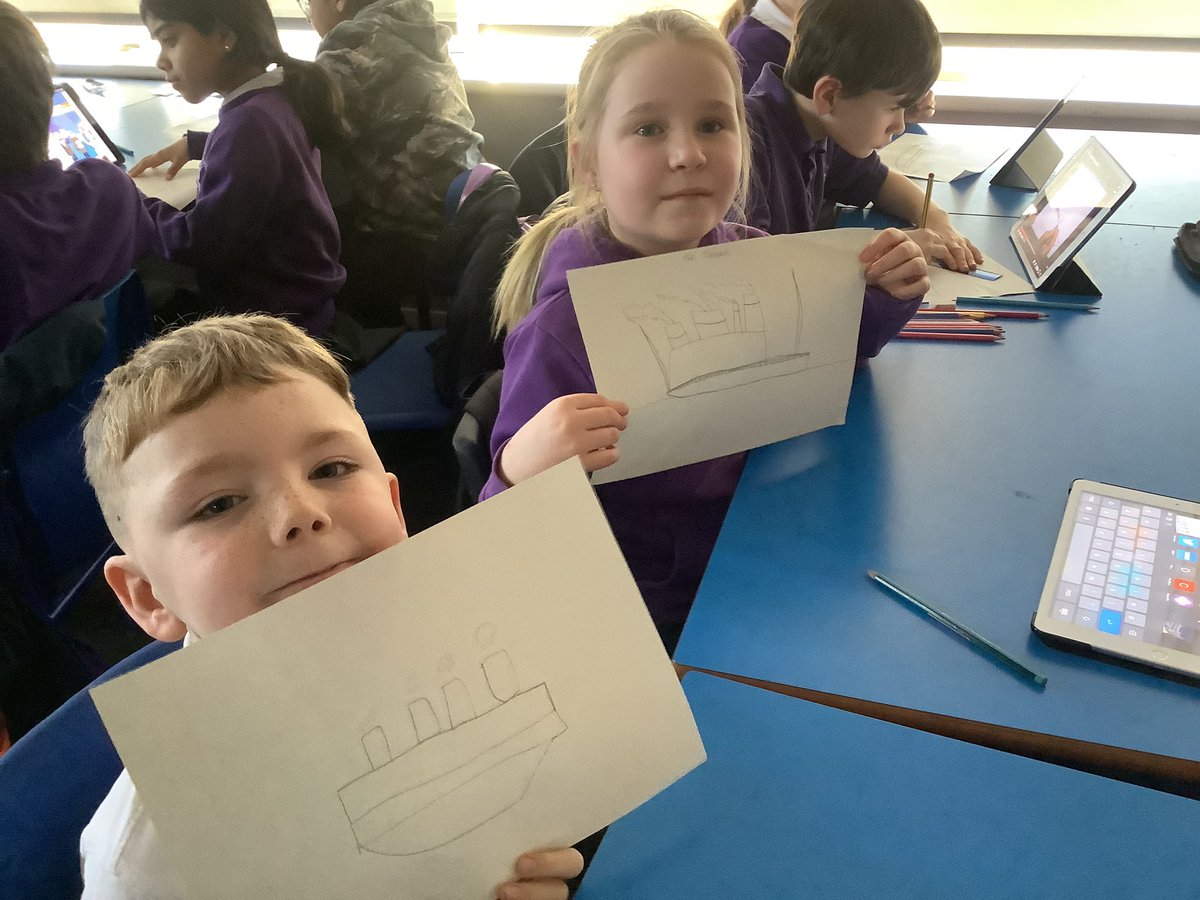 In P5 this term we are looking at the topic ‘The Titanic’. 

We have started our research by drawing images of the boat and we have filled this with information about the Titanic. Each group was given a different topic area to investigate. 🔍