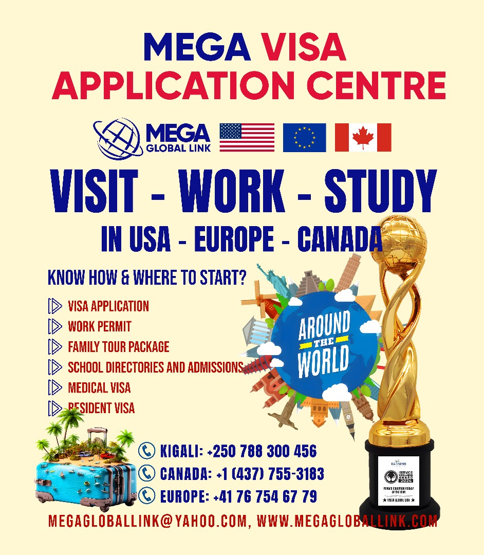 Try us today and see the difference.
We have experts  in visa application services <a href="/MegaGlobalLink/">MEGA GLOBAL LINK</a> <a href="/DrHabumugisha/">Amb.Dr.Francis HABUMUGISHA Goodrich,PhD</a>