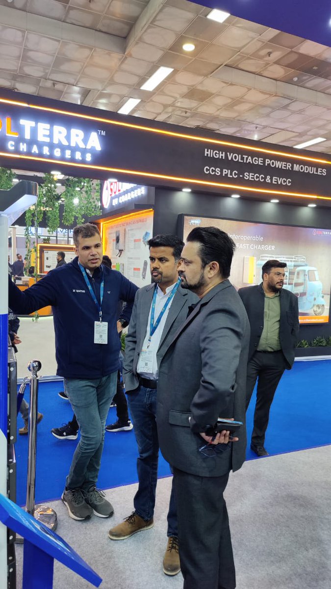 Our team was in full swing on Day 1 of the
<a href="/bharat_mobility/">Bharat Mobility</a> Battery Show! At our booth, visitors delved into the Yuma Ecosystem, featuring intelligent charging units, smart batteries, and a robust, reliable network powered by an AI-driven technology stack.