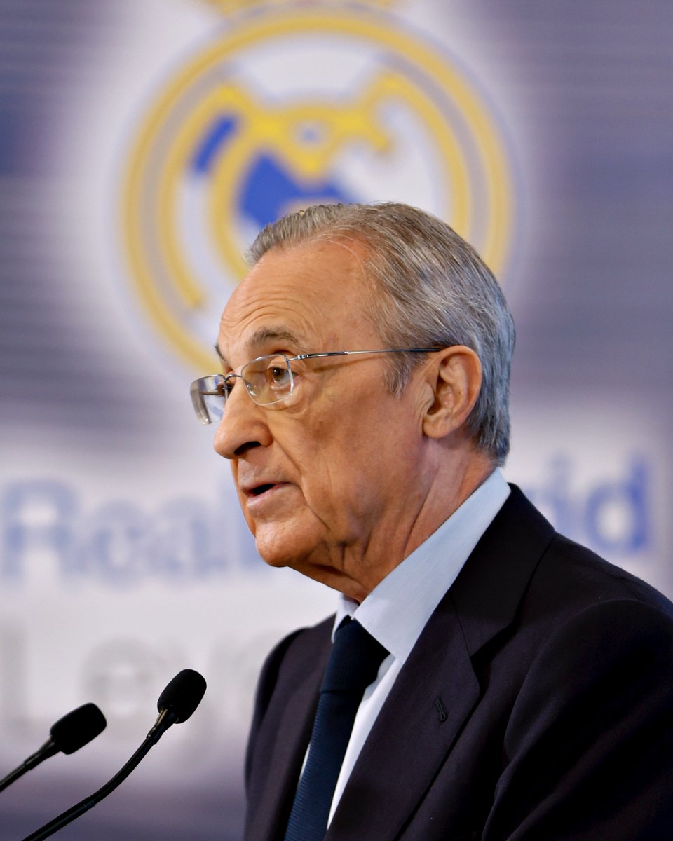 Florentino Pérez não teve oposição e foi reconduzido presidente do Real Madrid até 2029.