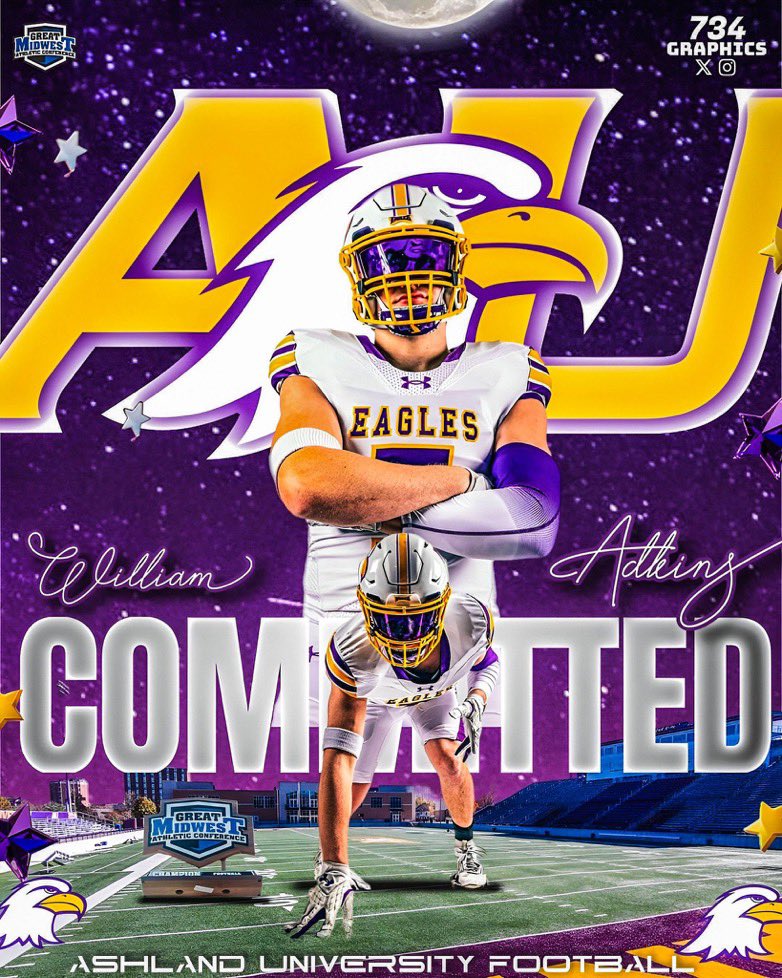 William Adkins (@willadkins2025) on Twitter photo I’m blessed to say I’ve committed to Ashland University! Go Eagles 🦅
<a href="/MoellerFootball/">Archbishop Moeller Football</a> <a href="/TonyAcito/">Tony Acito</a> <a href="/davidguck3/">David Guck</a> <a href="/Coach_B10/">Bert Bathiany V</a> <a href="/Coach_Mason90/">Demetrius Mason</a> <a href="/AshlandFB/">Ashland Football</a>
<a href="/734_graphics/">Commitment Edits</a> I’m blessed to say I’ve committed to Ashland University! Go Eagles 🦅
<a href="/MoellerFootball/">Archbishop Moeller Football</a> <a href="/TonyAcito/">Tony Acito</a> <a href="/davidguck3/">David Guck</a> <a href="/Coach_B10/">Bert Bathiany V</a> <a href="/Coach_Mason90/">Demetrius Mason</a> <a href="/AshlandFB/">Ashland Football</a>
<a href="/734_graphics/">Commitment Edits</a>