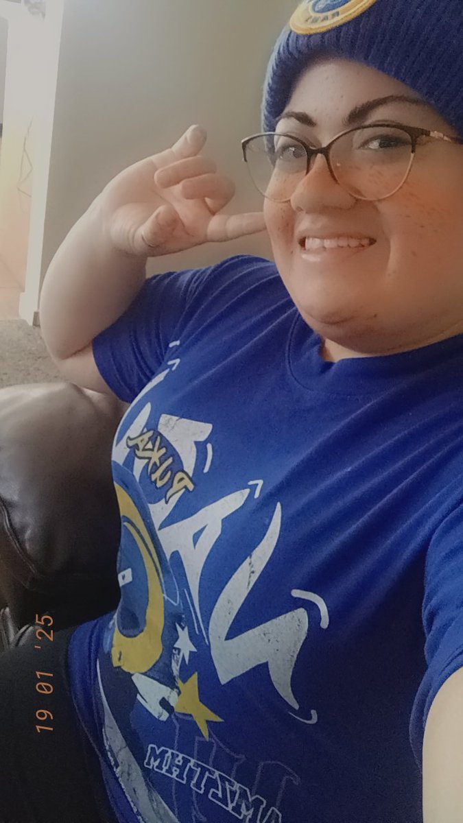 TheCarlaMarieee's tweet photo. @vinceayg_ loving the shirt of puka nacua. Amazing job. I got a lot of compliments. Thank you so much https://t.co/ODJ5vWWuc6