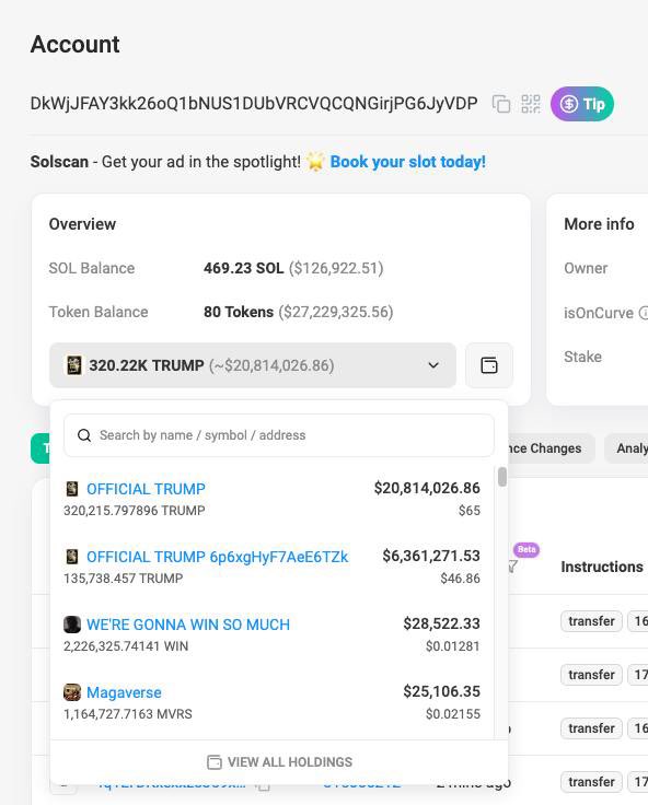 BrotherMKT's tweet photo. 20M$ TRUMP WALLET IS BIDDING $MVRS!

https://t.co/QWApQsJktJ

This could go into the biggest reversal ever and have $MVRS run up hard as f! 

Don’t forget trumps circles have seen MVRS…. The MVRS owner has donated 1m to trump…. If trump even gives a thankyou to the token or anything on socials it will go fucking crazy. 

There is so much more to MVRS it’s more than just about trump aswell…. ITS THE MAGAVERSE!!!!!!!!