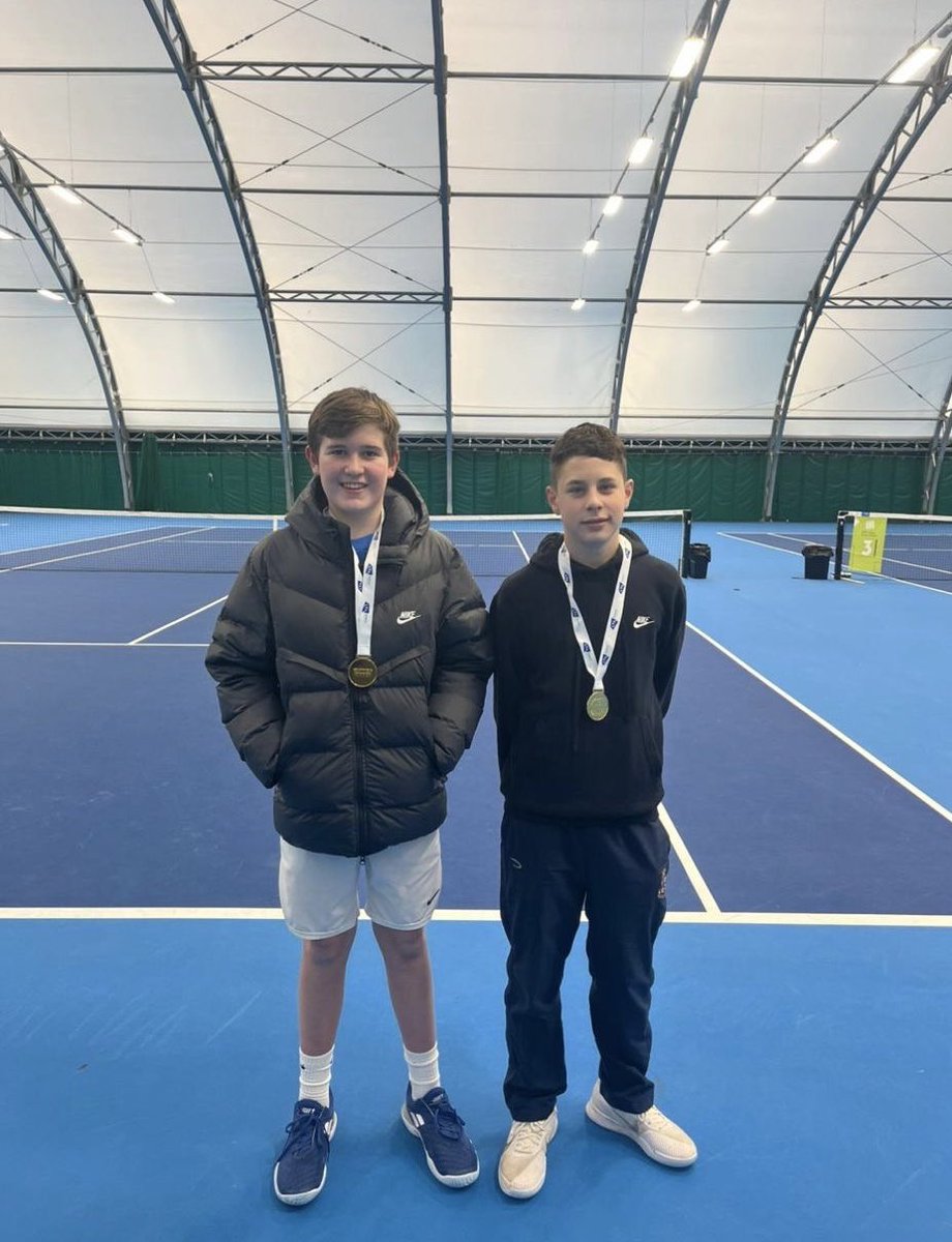 Tennis: A fantastic weekend for Ali E, picking up 2 titles. Winning the U14 singles event at the Scotland Tour - Oriam on Saturday. Backing it up by winning the U18 doubles at the Scotland Tour - Moray Sports Centre Tennis event today, with partner Oran M.
Well done, Ali. 👏🥇🥇