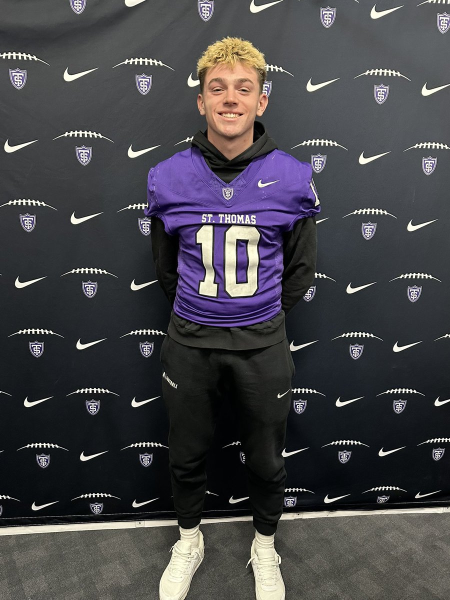 Thank you <a href="/UST_Football/">St. Thomas Football</a> for the amazing junior day. I had a great time learning about the program.

@kuchinski8 <a href="/_CoachWarner/">𝙏𝙍𝙀𝙑𝙊𝙍 𝙒𝘼𝙍𝙉𝙀𝙍</a> <a href="/Coach_Caruso/">Coach Glenn Caruso</a> <a href="/Caitlin_Warren2/">Caitlin Warren</a> <a href="/reidjohnson512/">Reid Johnson</a> <a href="/AnokaFootball/">Anoka Football</a> <a href="/PrepRedzoneMN/">Prep Redzone Minnesota</a>