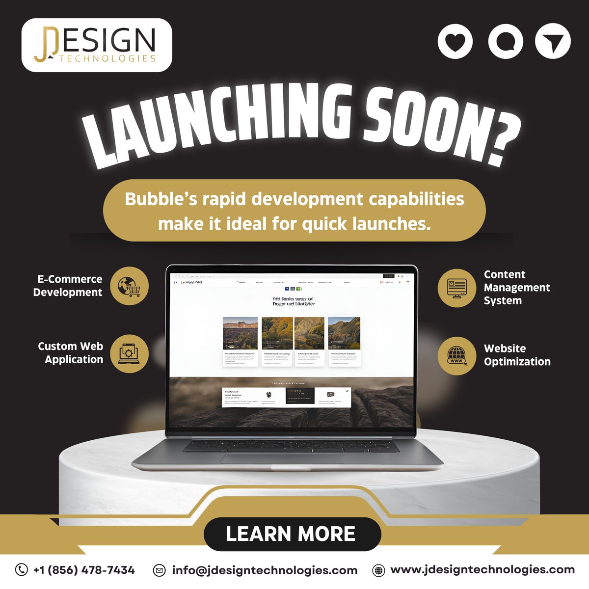 jDesignTechn's tweet image. Bubble: Because ‘launching soon’ shouldn’t feel like a government infrastructure project. 🛠️ #QuickLaunch #NoCodeDevelopment #FastTrackApps #BubblePlatform #InnovateFaster #BuildWithBubble #SpeedToMarket #TechMadeSimple #NoCodeRevolution #EffortlessDevelopment
