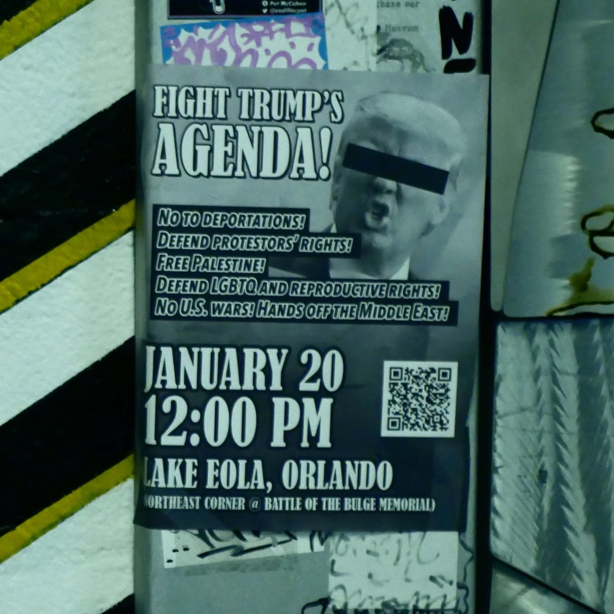 APLRedPhoenix's tweet image. Orlando, FL: On Inauguration Day, January 20, we are rallying to oppose the Trump agenda of mass deportations, a crackdown on LGBTQIA+ and women’s rights, endless support for Israel’s genocide in Palestine, and the erosion of labor laws and protestors' rights!