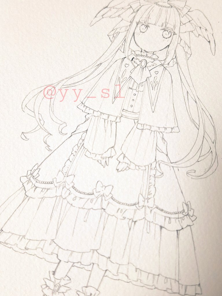 「#wipart」|憂有@制作中のイラスト