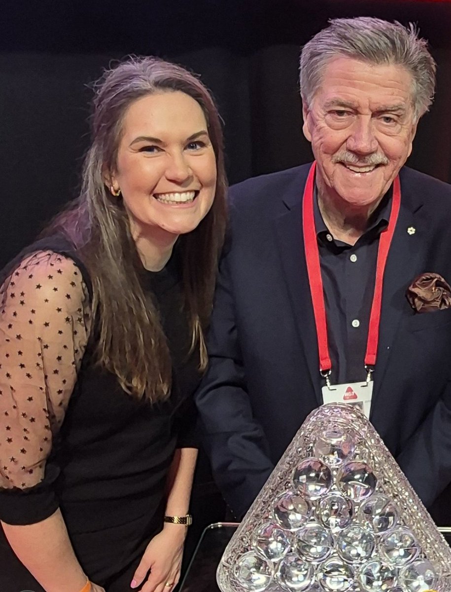 Having a blast at The Masters meeting Cliff Thorburn ❤️