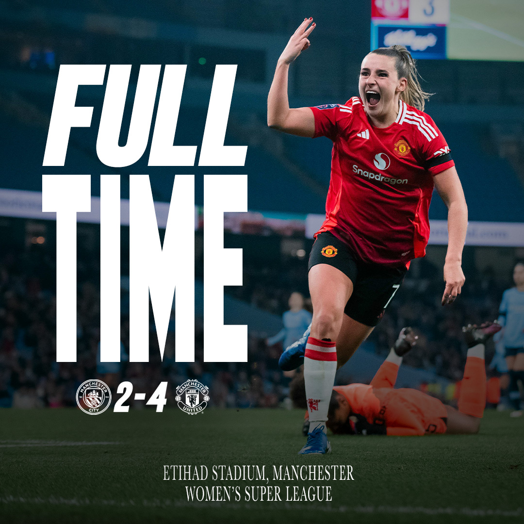 ManUtdWomen's tweet photo. Victory in the Manchester derby! 🤩

#MUWomen