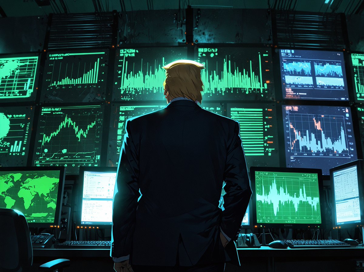 AI Trump tweet media