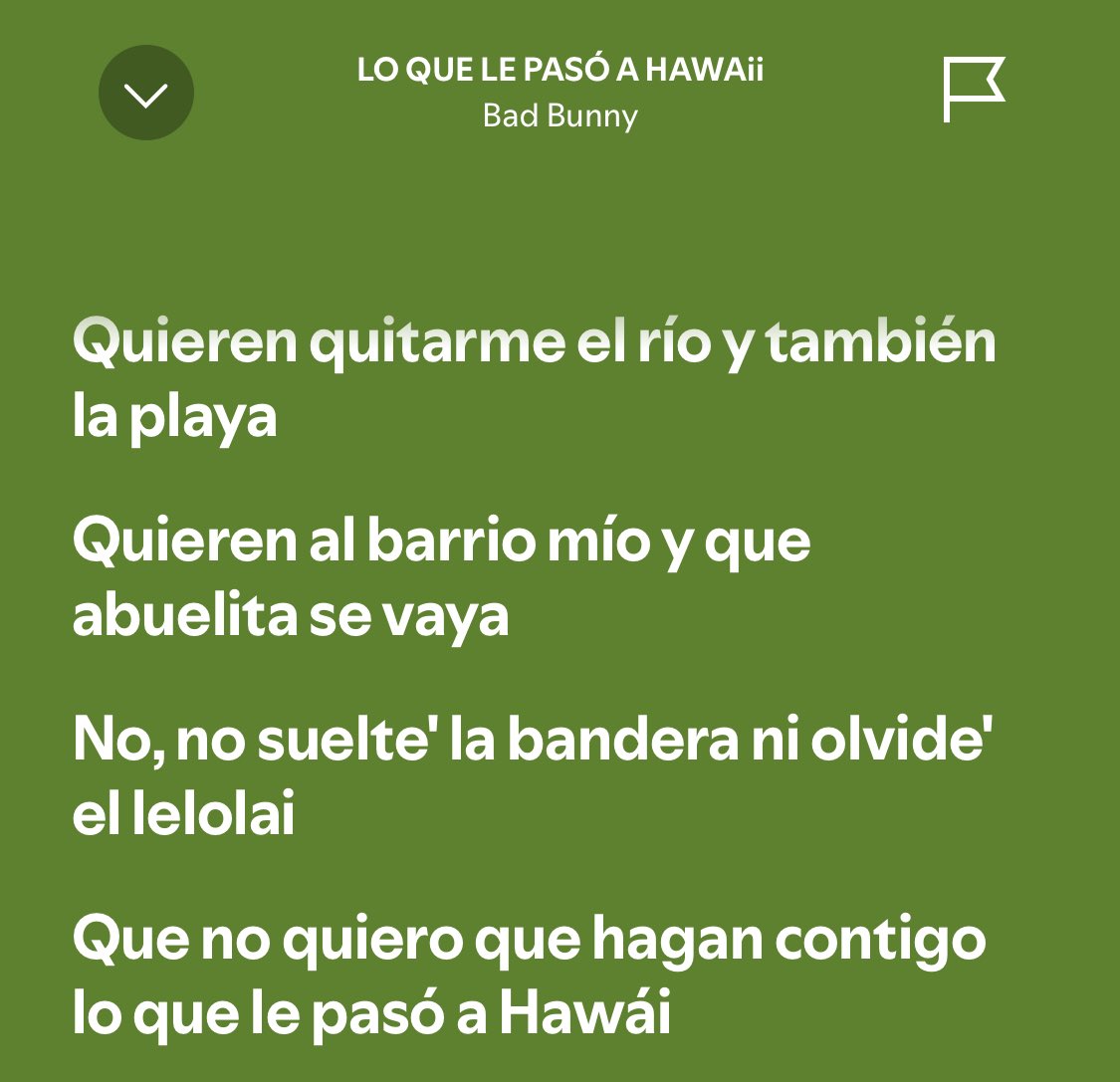 no creo que seamos conscientes de lo importante que es que el álbum mas escuchado del mundo en este momento tenga un fragmento como este