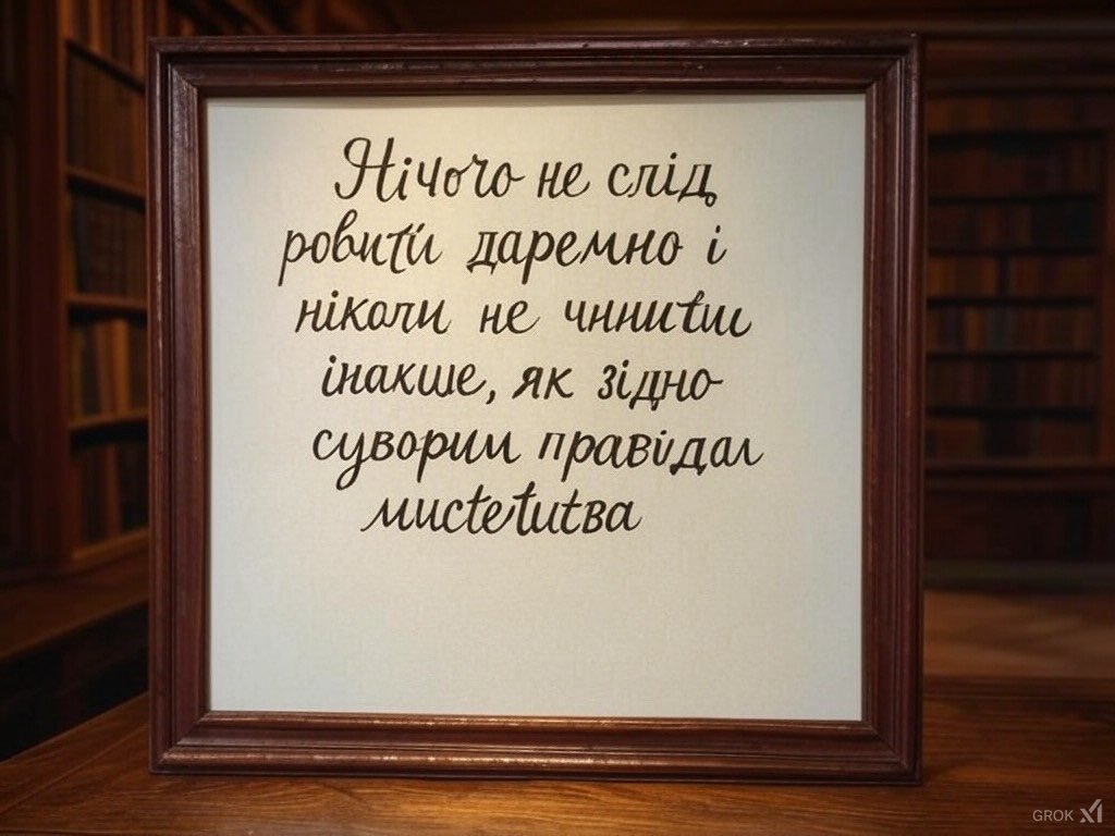 beard_with_man's tweet image. Як казав Марк Аврелій, «Нічого не слід робити даремно і ніколи не чинити інакше, як згідно суворим правилам мистецтва.»
От тільки яке мистецтво він мав на увазі - не вказав.