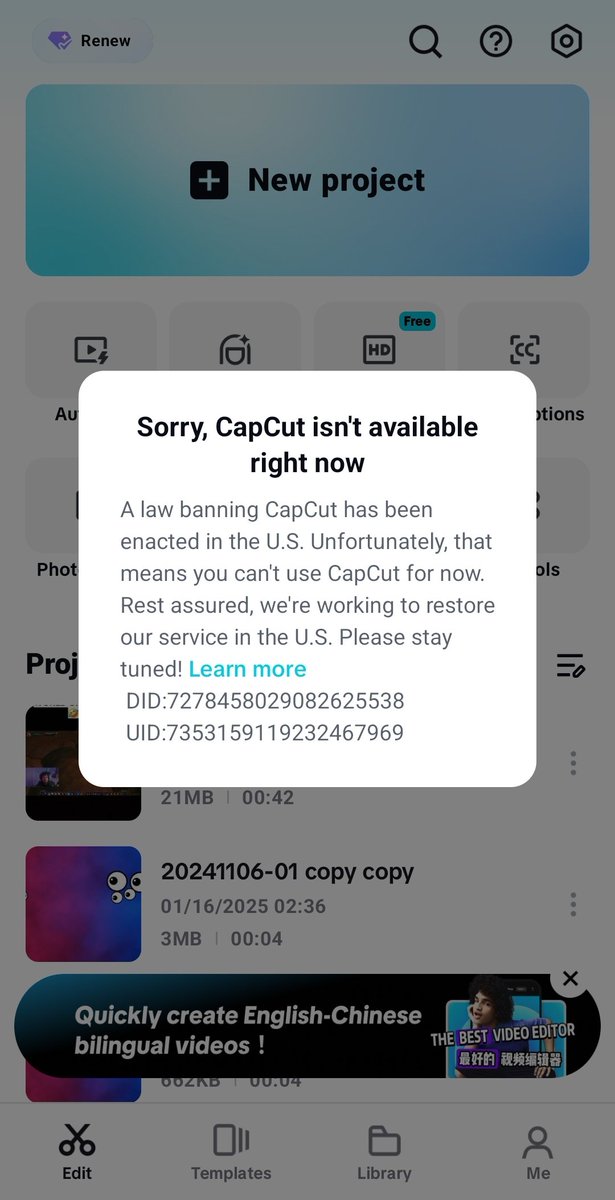 MarkusDaily's tweet image. Tiktok is back GREAT!!! BUT WTF IS GOING ON WITH CAPCUT??? &amp;amp; I PAID THE SUBSCRIPTION FOR THIS SHIT TOO . DO I GET A REBATE FOR THE TIME THAT I DODNT HAVE ACCESSIBILITY TO THE PLATFORM??? #tiktokban #TikTok #capcut