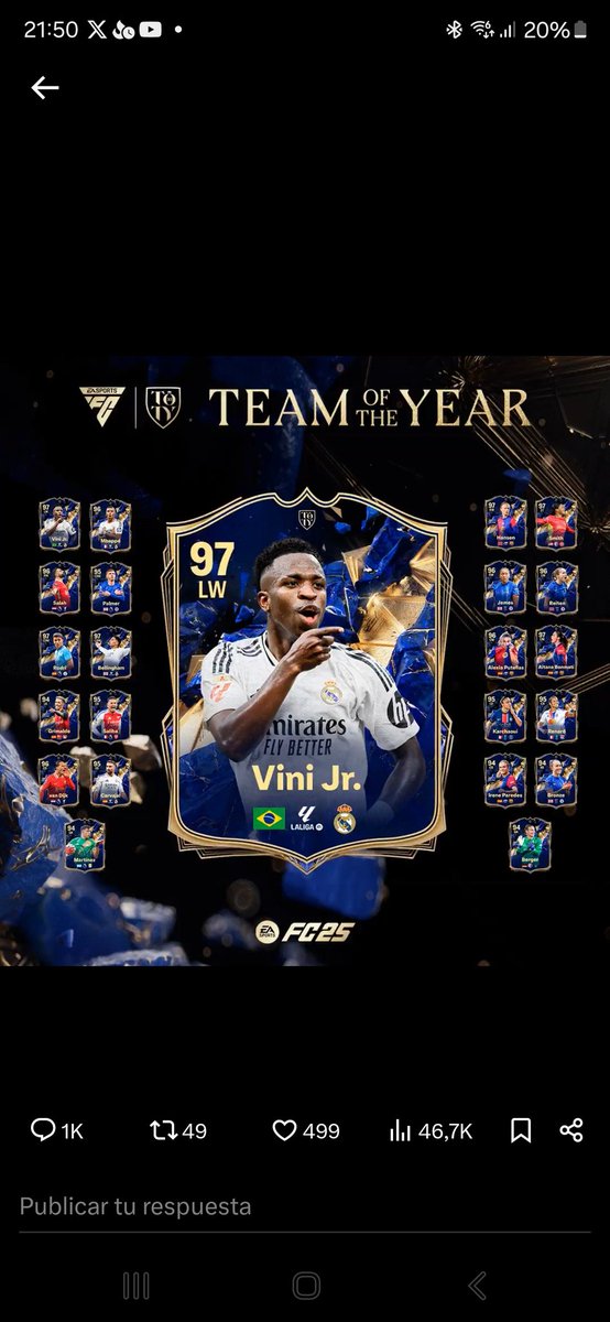 antonio091289's tweet photo. @easportsfces Ni de broma me va a tocar. https://t.co/RdUSJwuqtN