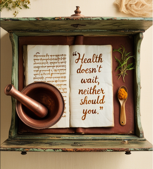 sehatkhabar's tweet photo. Your Time Matters, So Does Your Health ⏳
Ayurveda is flexible for busy lives.
Every small step—like warm water or turmeric—builds a foundation for long-term health. Start today. 🌿
#TimeForHealth #NaturalHealing https://t.co/wKfh4OoXVg