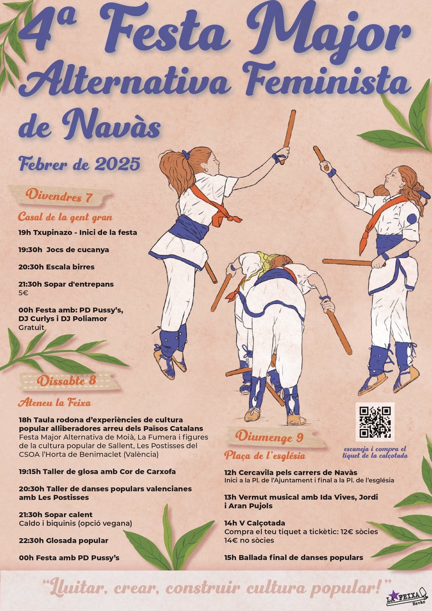 Aquest 7, 8 i 9 de Febrer us esperem a Navàs 🌿✨💫