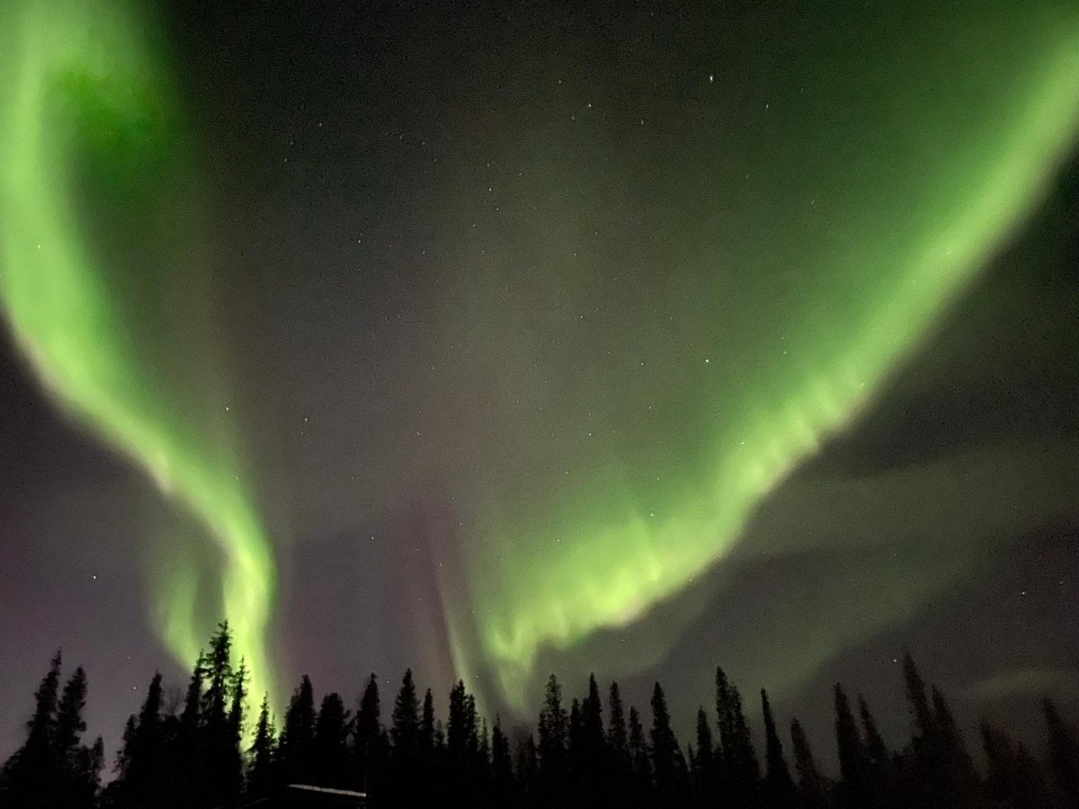 Quite some northern lights this evening in the north.