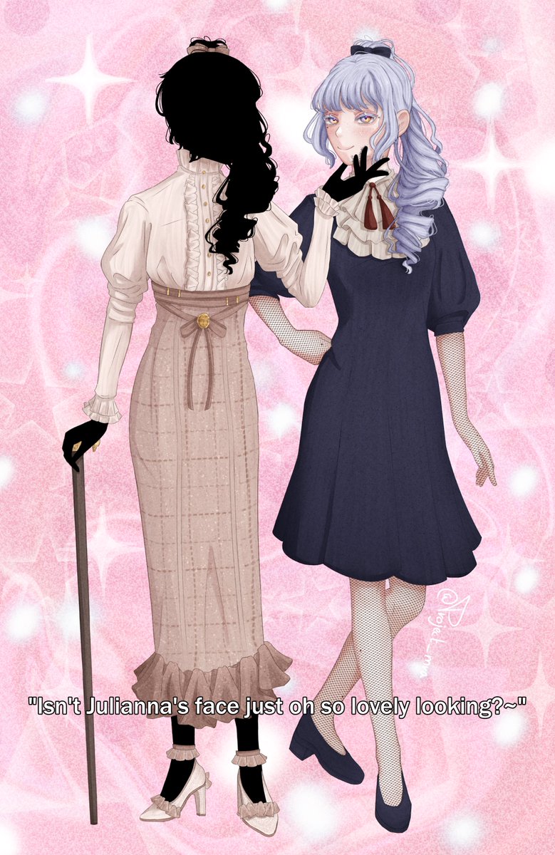 Project_mra's tweet photo. Julianna &amp; Crystal. 
.
.
[ #シャドーハウス #shadowshouse #shadowshouseoc] https://t.co/KHVGWvG4BN
