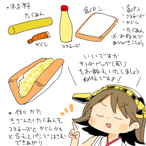 パン食べます 