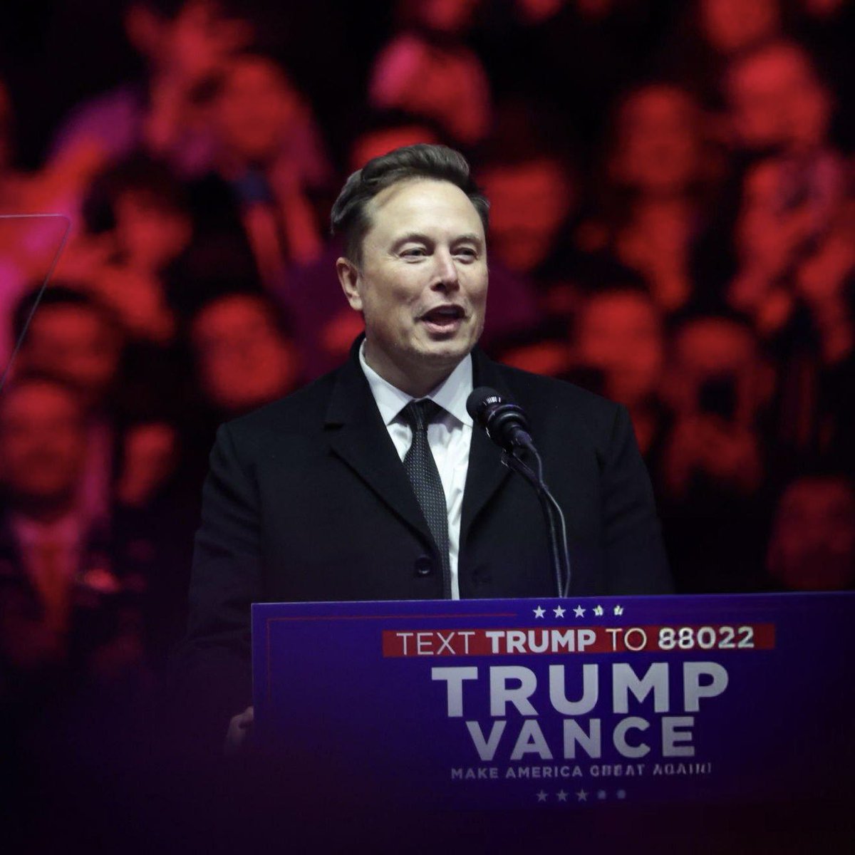 cb_doge's tweet photo. Elon Musk Today:

"We're looking forward to making a lot of changes. This victory is the start really. What matters going forward is to actually make significant changes and set the foundation for America to be strong for centuries, forever and Make America Great Again. We will do great things."