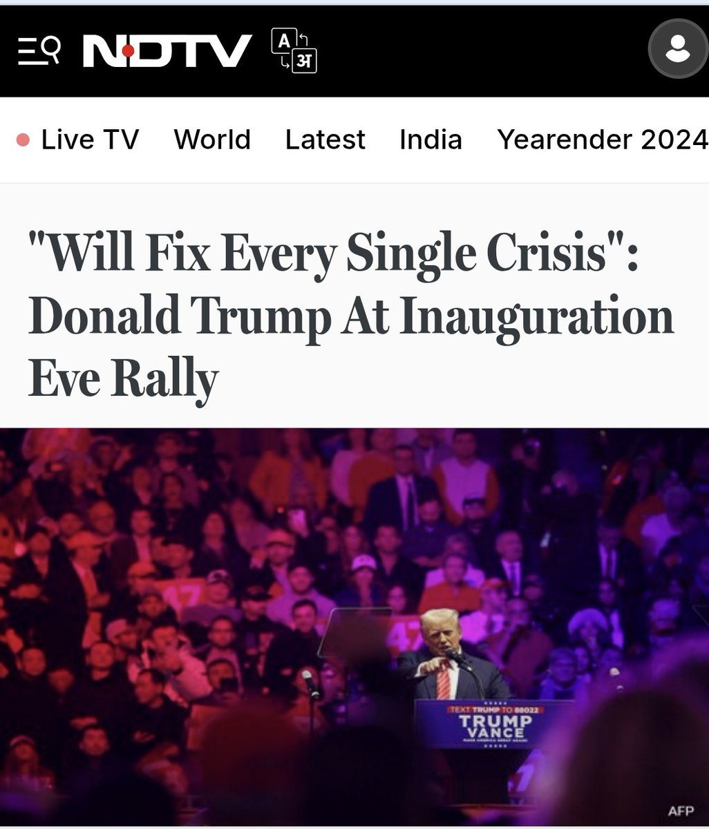 KoVeIyer's tweet image. Hey #Dumb_Trump
Even Lord himself will hesitate to make such a statement 
Megalomania at its peak
#DonVict