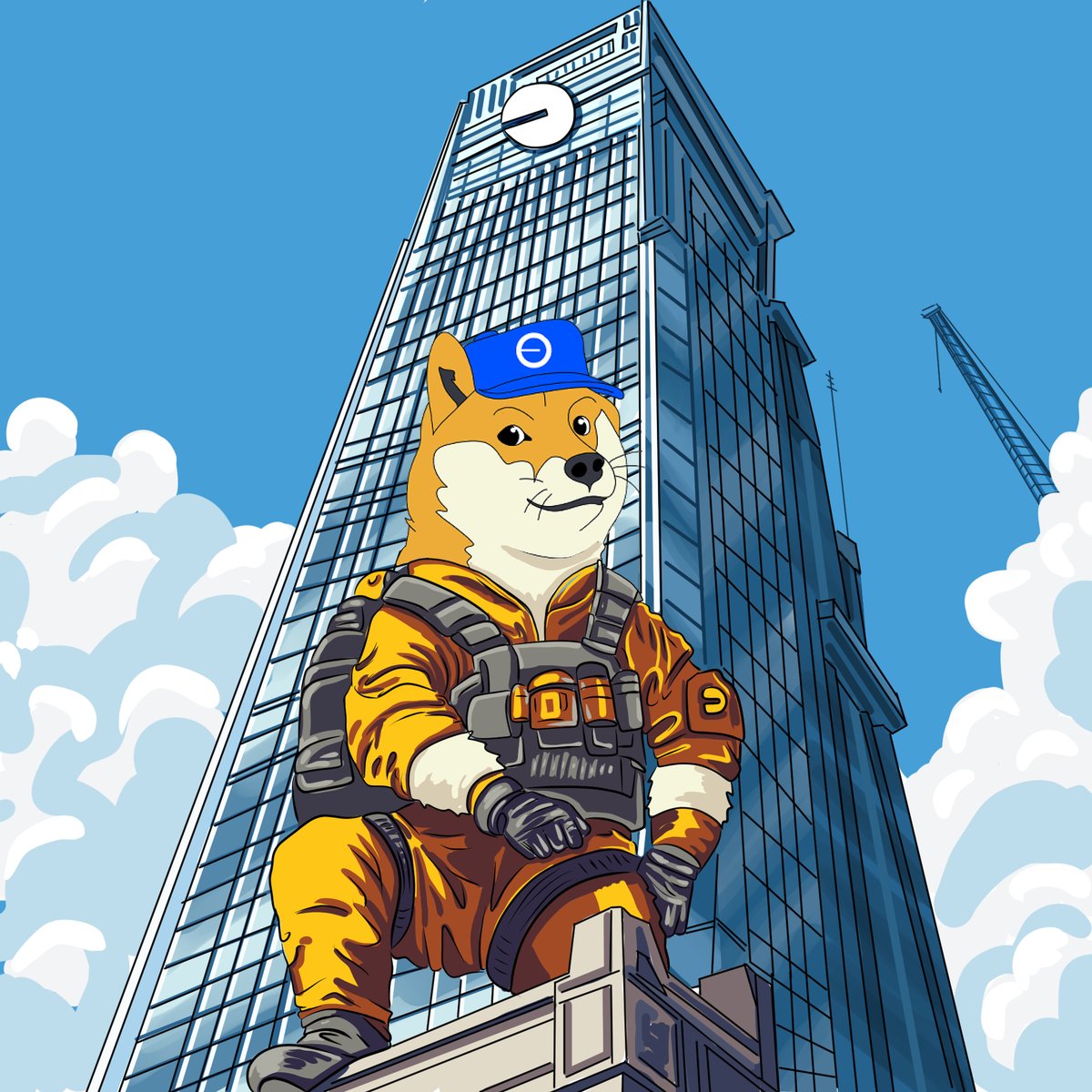 thedogeonbase's tweet photo. @jessepollak Based Doge is building alongside you https://t.co/q8DLwztmu0