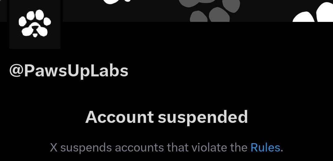 ShojibVIP's tweet photo. @PawsUpLabs It's really Bad, Because Again our support way X Account Suspended. https://t.co/xKcW6iw4Mr