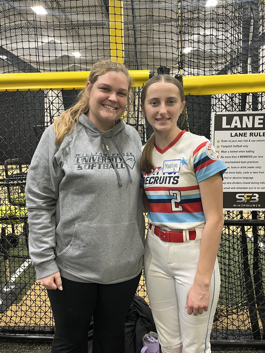 Madison Peebles (@mpeebles2027) on Twitter photo Always enjoy the small group settings that allow for a more personal camp experience. Thank you <a href="/GoPeaceSoftball/">WPU Softball</a> & <a href="/LaurenC0nway/">Lauren Conway</a> for another amazing camp. Looking forward to the next one Always enjoy the small group settings that allow for a more personal camp experience. Thank you <a href="/GoPeaceSoftball/">WPU Softball</a> & <a href="/LaurenC0nway/">Lauren Conway</a> for another amazing camp. Looking forward to the next one