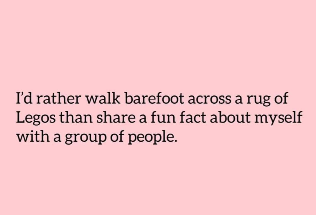 Brenda_Kearns's tweet image. Truth. #introvertday