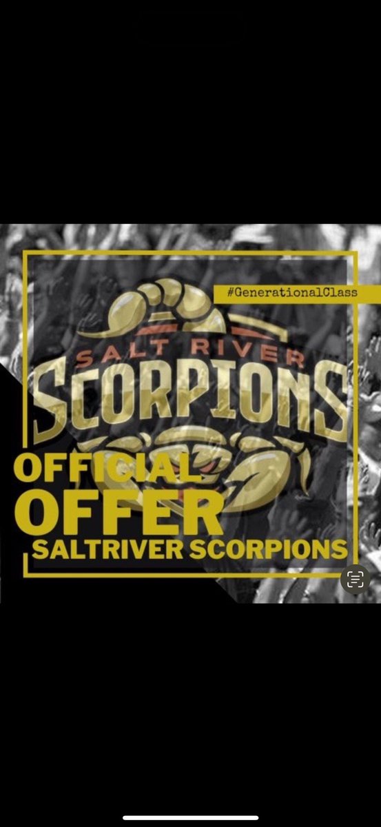 So grateful to say I have received another 🅾️‼️ thank you @Coach_Anthony36 more to come! #AG2G