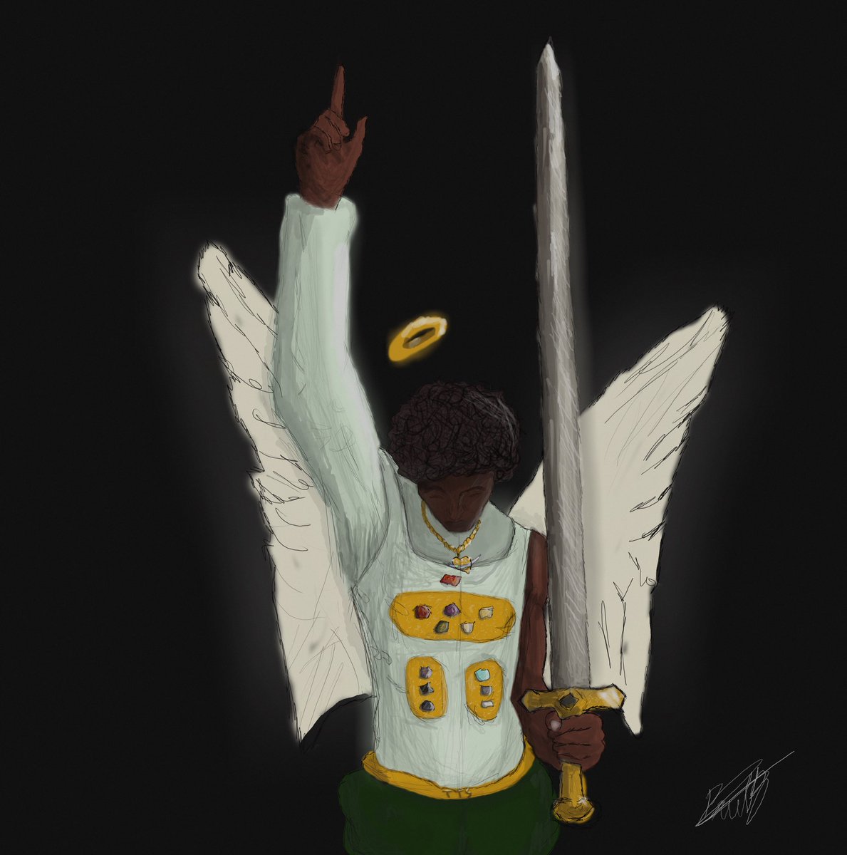POGB_TTS's tweet photo. A remix of my favorite current piece 🕴🏾

#warready #art #miami. https://t.co/3VjFgdSxXD