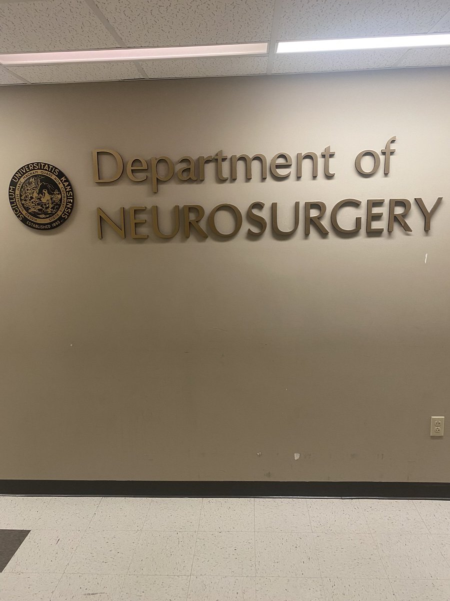 DiegoPichardoMD's tweet image. Finishing my second week of my neurosurgery subinternship at the Kansas University Medical Center. Extremely happy to be learning from such incredible attendings and residents! #kumc