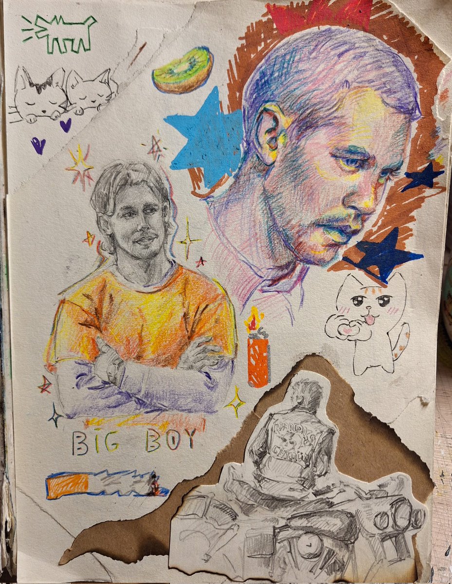 sosiskis33's tweet photo. just having fun in between college breaks 
#austinbutler #art #sketchart #sketchbook https://t.co/0xghx6UO4x