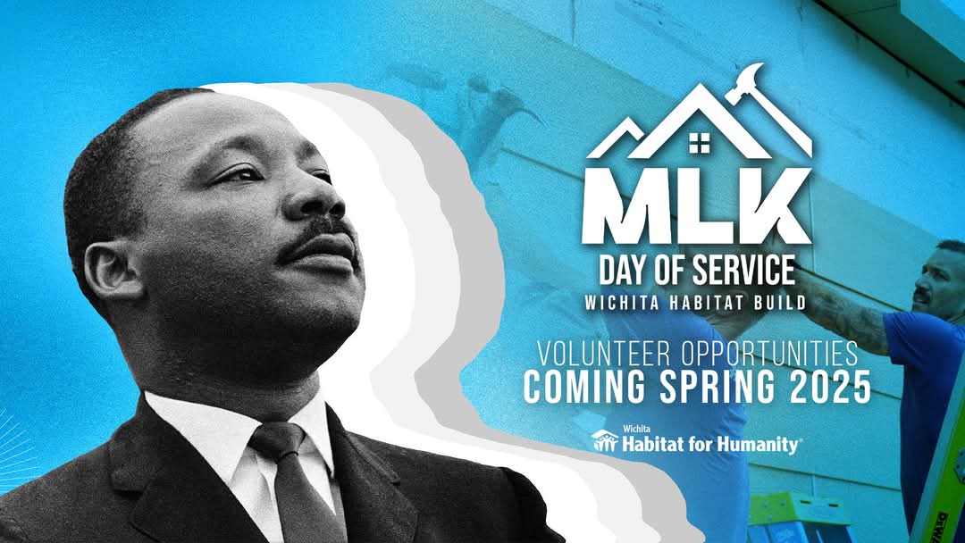 Friendly Reminder: Wichita Habitat for Humanity will not be hosting our MLK Day event at CII this year. Instead, we will hold an MLK event later in the spring at Rock the Block Piatt.

Please share and look out for our Beloved Community program later this year!